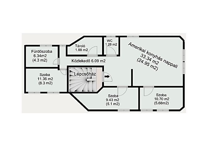 Panorámás újépítésű tégla lakás Budaörsön #15